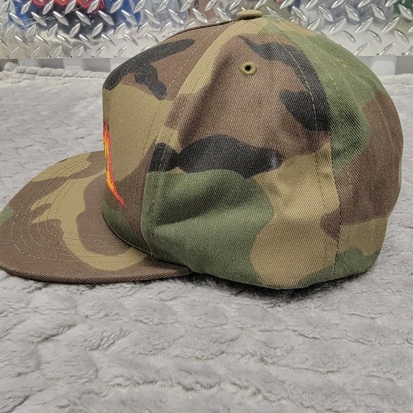Supreme Annihilation 5-Panel Woodland Camoflauge Hat‎ Cap 17 SS Box Logo New - Picture 2 of 7